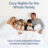 Queen Size 4 Piece Sheet Set - Comfy Breathable & Cooling Sheets - Hotel Luxury Bed Sheets for Women, Men, Kids & Teens - Deep Pockets, Easy-Fit, and Wrinkle Free Sheets - White Oeko-Tex Bed Sheet Set